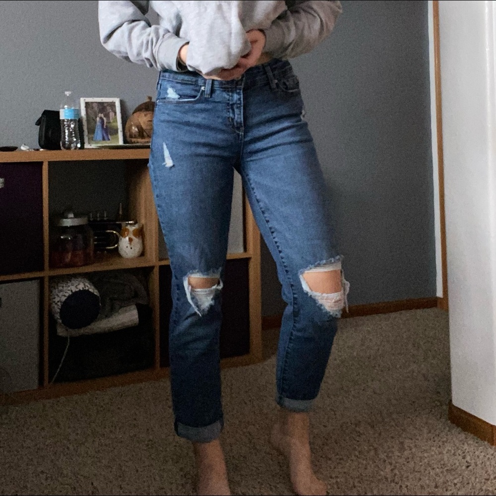 Levi Denizen midrise boyfriend jeans (2)